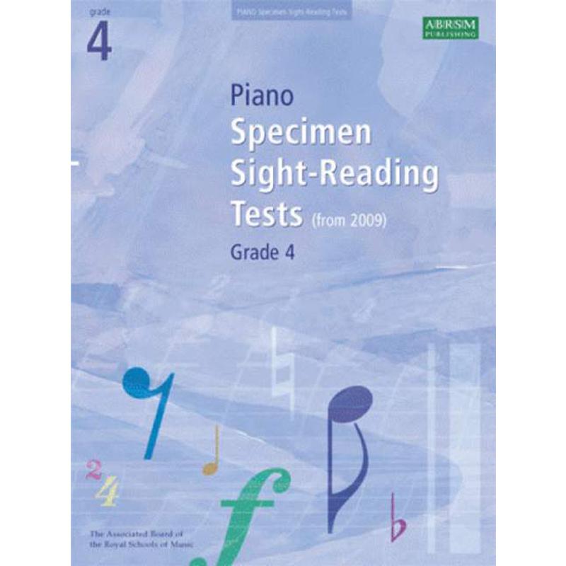 Piano specimen sight reading tests grade 4